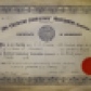 W.D. Watson's Certificate of Membership to the Electrical Contractors Association